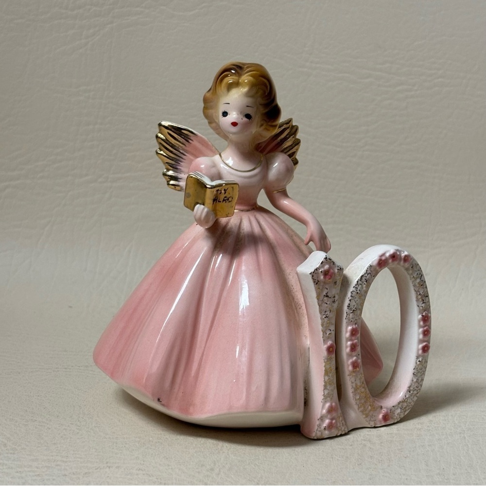 Vtg Josef Original 10 Year Old Birthday Birth Month
Angel Girl 5" Figurine